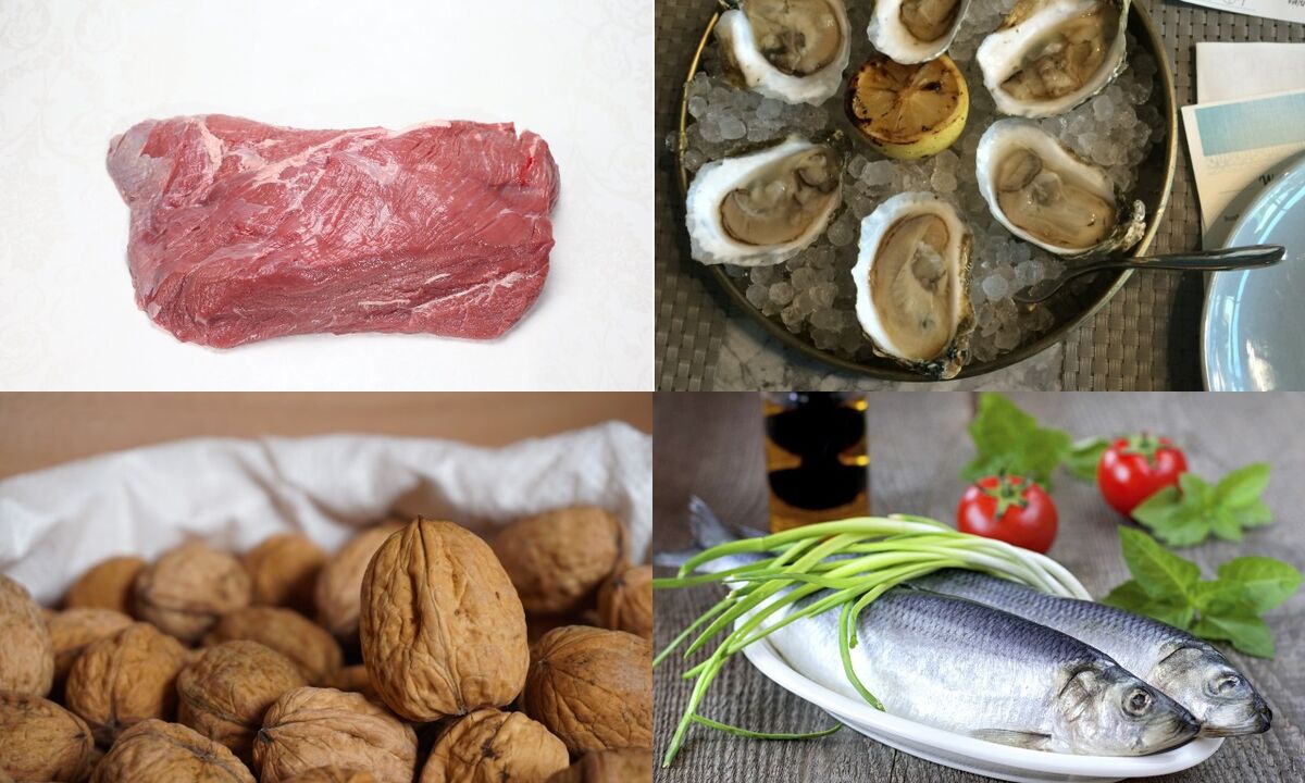 Menu for potency